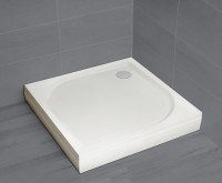 Radaway Paros C műmárvány, szögletes zuhanytálca 90x90 cm, lábbal és szifonnal együtt Radaway Paros C műmárvány, szögletes zuhanytálca 90x90 cm, lábbal és szifonnal együtt