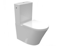 Arezzo Design Indiana Kombi perem nélküli, rövidített monoblokk WC tartállyal, AR-102BR