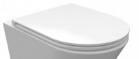 Arezzo Design Indiana Slim-vékonyított Soft Close-lecsapódásmentes WC ülőke AR-ISCSLIM