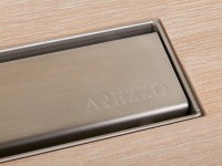 Arezzo Design Rozsdamentes acél zuhanyfolyóka, Steel fedlappal 900 mm-es AR-900