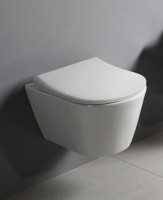 Sapho Avva Rimless, perem nélküli fali WC beépített bidézuhannyal 36x53cm 100312