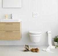 Alföldi Formo 7060 HR 01 Kombipack KOMPLETT SZETT - CleanFlush perem nélküli fali WC + Soft close - 