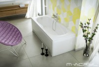 M-Acryl Klara 180x80 egyenes kád + tartóláb szett M-Acryl Klara 180x80 egyenes kád + tartóláb szett