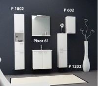 Kolpa San Pixor 61 fürdőszoba bútor mosdóval, tükörrel