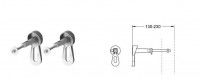 Grohe Rapid SL rögzítő idom 3855800M
