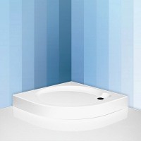 Roltechnik Project Line Dream-P 90x90 cm íves, önhordó akril zuhanytálca szifonnal Roltechnik Project Line Dream-P 90x90 cm íves, önhordó akril zuhanytálca szifonnal