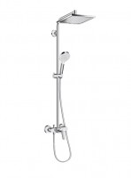 Hansgrohe Crometta E 240 Showerpipe zuhanyrendszer egykaros csapteleppel 27284000  Hansgrohe Crometta E 240 Showerpipe zuhanyrendszer egykaros csapteleppel 27284000