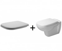 Duravit D-Code fali WC + lecsapódásmentes WC ülőke CSOMAG SZETT