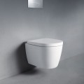 Duravit ME by Starck Rimless perem nélküli fali WC, Compact, mélyöblítésű, rejtett rögzítéssel