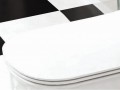 Arezzo Design Charlton Soft Close-lecsapódásmentes, Slim-vékonyított WC ülőke AR-NSC