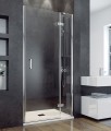 Besco Viva 100x195 cm zuhanyajtó, nyíló ajtóval, jobbos vagy balos kivitelben