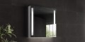 Tboss Mirror Box Icon 75x80 cm tükrös felső szekrény, kétoldali LED világítással