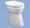 Alföldi Bázis 4037 00 laposöblítésű, alsó kifolyású, álló WC csésze