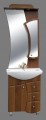 Guido Trend 65 komplett fürdőszoba bútor, tükrös felső résszel, mosdóval, 7 választható színben