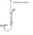 HANSAUNICA termozuhany csaptelep + zuhanyszett 48190191 