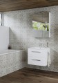 Tboss Milano 60 alsó fürdőszobabútor 2 fiókkal, mosdóval, 34 színben választható