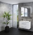 Tboss Modena 90 alsó fürdőszobabútor 2 fiókkal, mosdóval, 34 színben választható