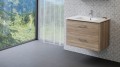 Tboss Torino 75 alsó fürdőszobabútor 2 fiókkal, mosdóval, 34 színben választható