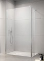 Radaway EOS Walk In II 80 zuhanyfal, átlátszó üveggel, króm profillal, balos vagy jobbos kivitelben
