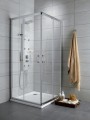 Radaway Premium Plus C 80x80x190 cm szögletes zuhanykabin, átlátszó üveggel, Easy Clean bevonattal, 