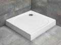 Radaway Delos C szögletes zuhanytálca 100x100 cm, levehető előlappal, lábbal és szifonnal