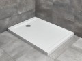Radaway Doros F szögletes aszimmetrikus zuhanytálca 100x80 cm, szifonnal 