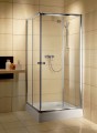 Radaway Classic C 90x90x185 cm szögletes zuhanykabin, átlátszó üveggel, króm kerettel