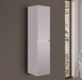 Wellis Elois Grey fali, fürdőszoba szekrény, fényes világosszürke színben