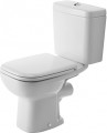 Duravit D-Code Monoblokk WC hátsó kifolyású, mélyöblítésű, alsó bekötésű tartállyal