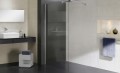 Wellis Astro 120 Corner Walk-in zuhanyfal, sarok kivitel 120x190 cm Easy Clean bevonattal