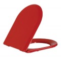 Sapho Paula KC0103.01.11 lecsapódásmentes, vékonyított, piros WC ülőke