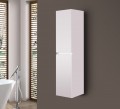 Wellis Elois White fali, fürdőszoba szekrény, fényes fehér színben