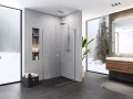 Roltechnik New Trendy Superia 80x80 cm szögletes zuhanykabin egyszárnyú ajtóval és fix oldalfallal